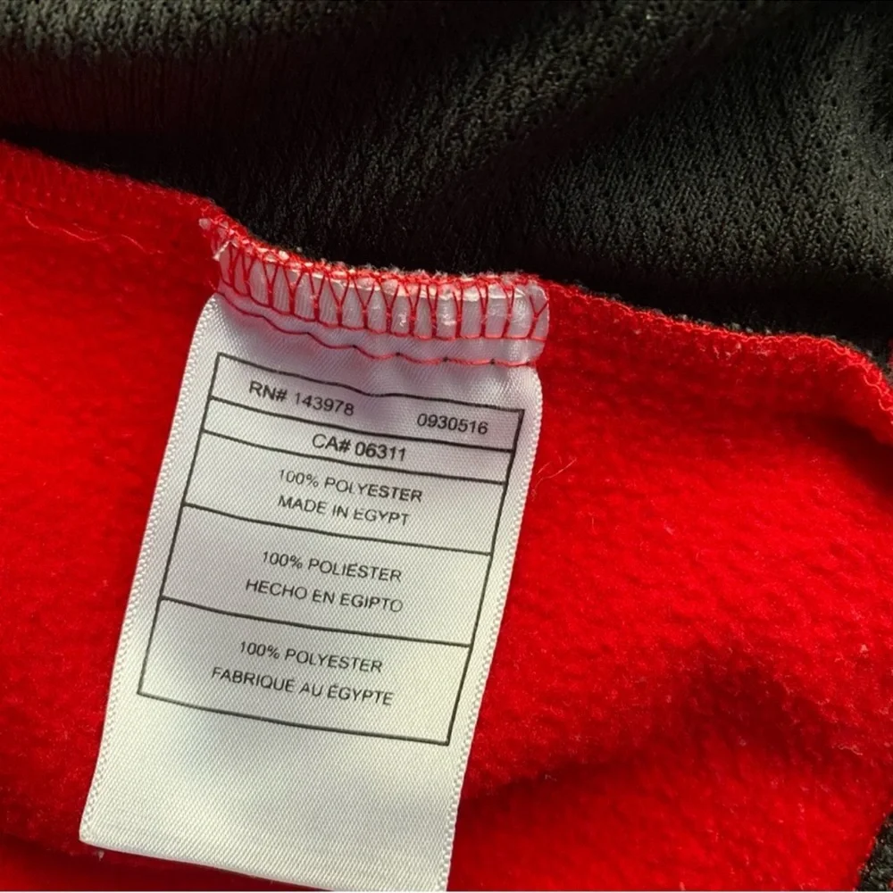 PUMA Red/Black Zip Up Hoodie Sweatshirt Boys Jacket